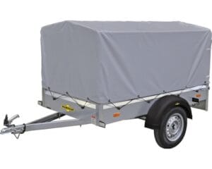 Humbaur Einachsanhänger Steely Cover 2050 x 1095 x 300 mm Assortment Building Materials Car Trailers